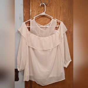 Cold Shoulder Blouse